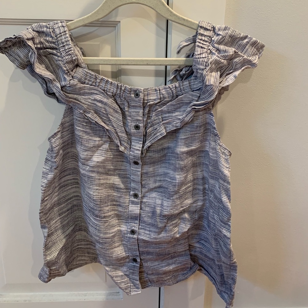 Lucky brand off the shoulder top